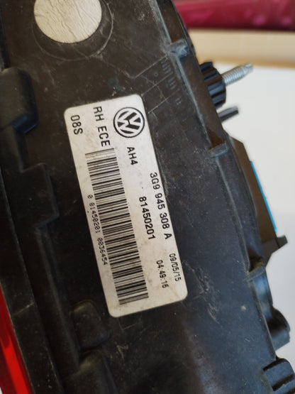 Headlight rear Led -VW PASSAT b8 Right