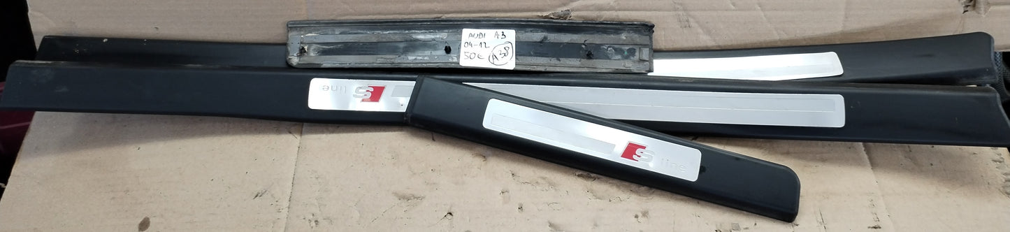 Door sill trims AUDI A3 S-LINE 04-12