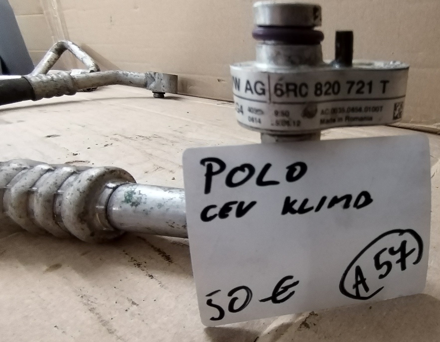 Cev klime POLO-VAG