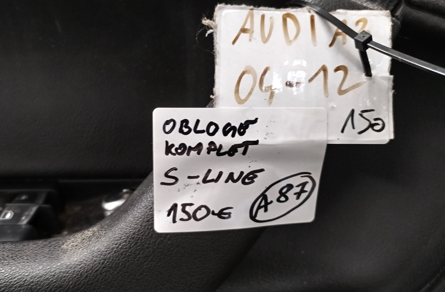 Door panels - panels AUDI A3 S-Line set