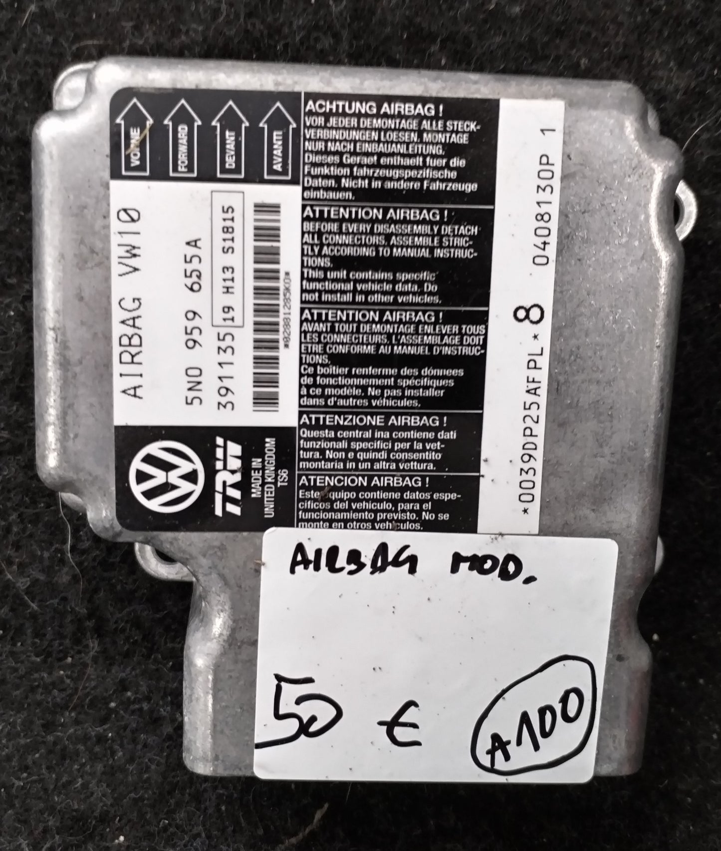 Modul airbag VW PASSAT B6