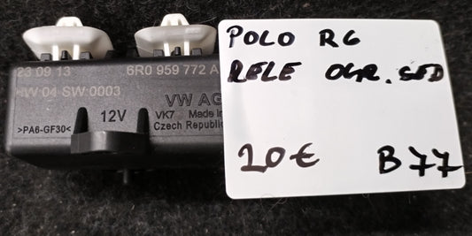 Rele ogrevanje sedeža VW POLO 6R