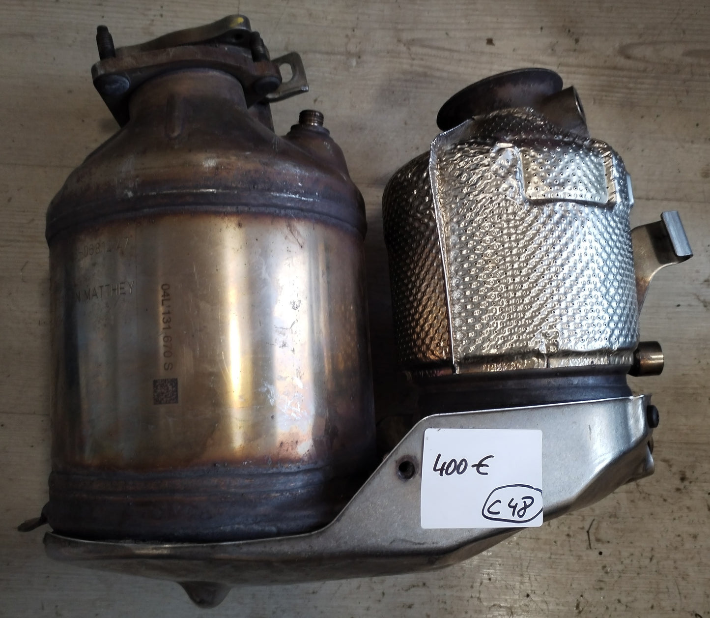 Filter trdih delcev DPF AUDI A4-A6 2.0 TDI komplet očiščen