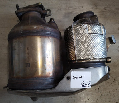 Filter trdih delcev DPF AUDI A4-A6 2.0 TDI komplet očiščen