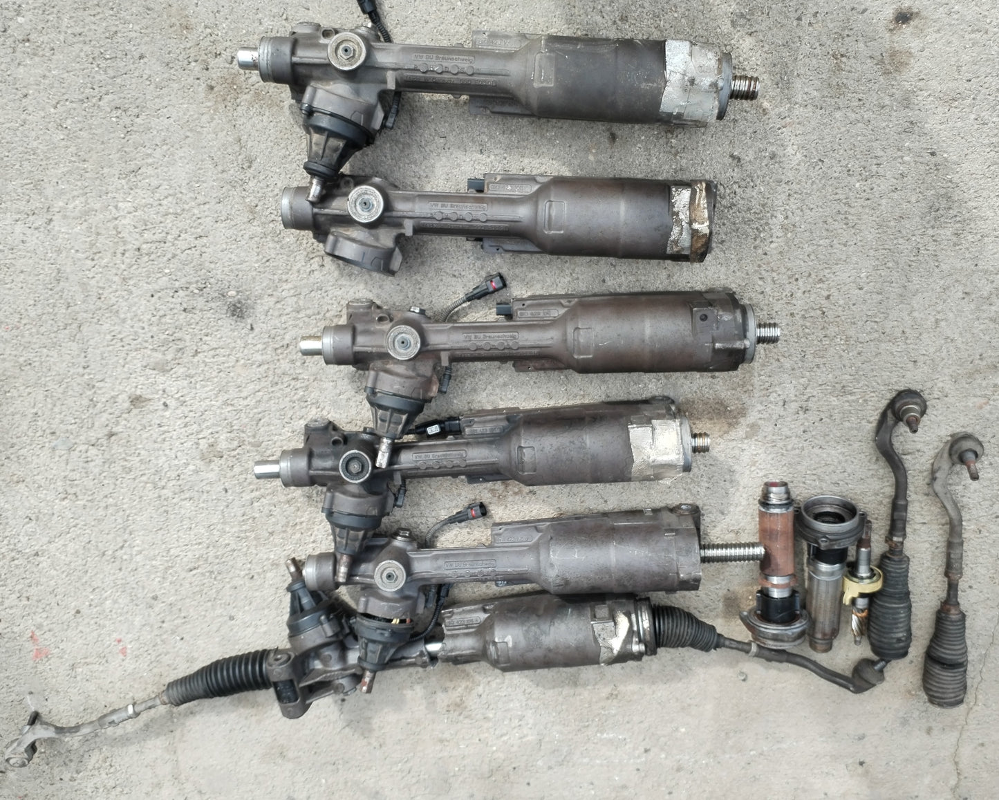 Steering rack AUDI set 6X