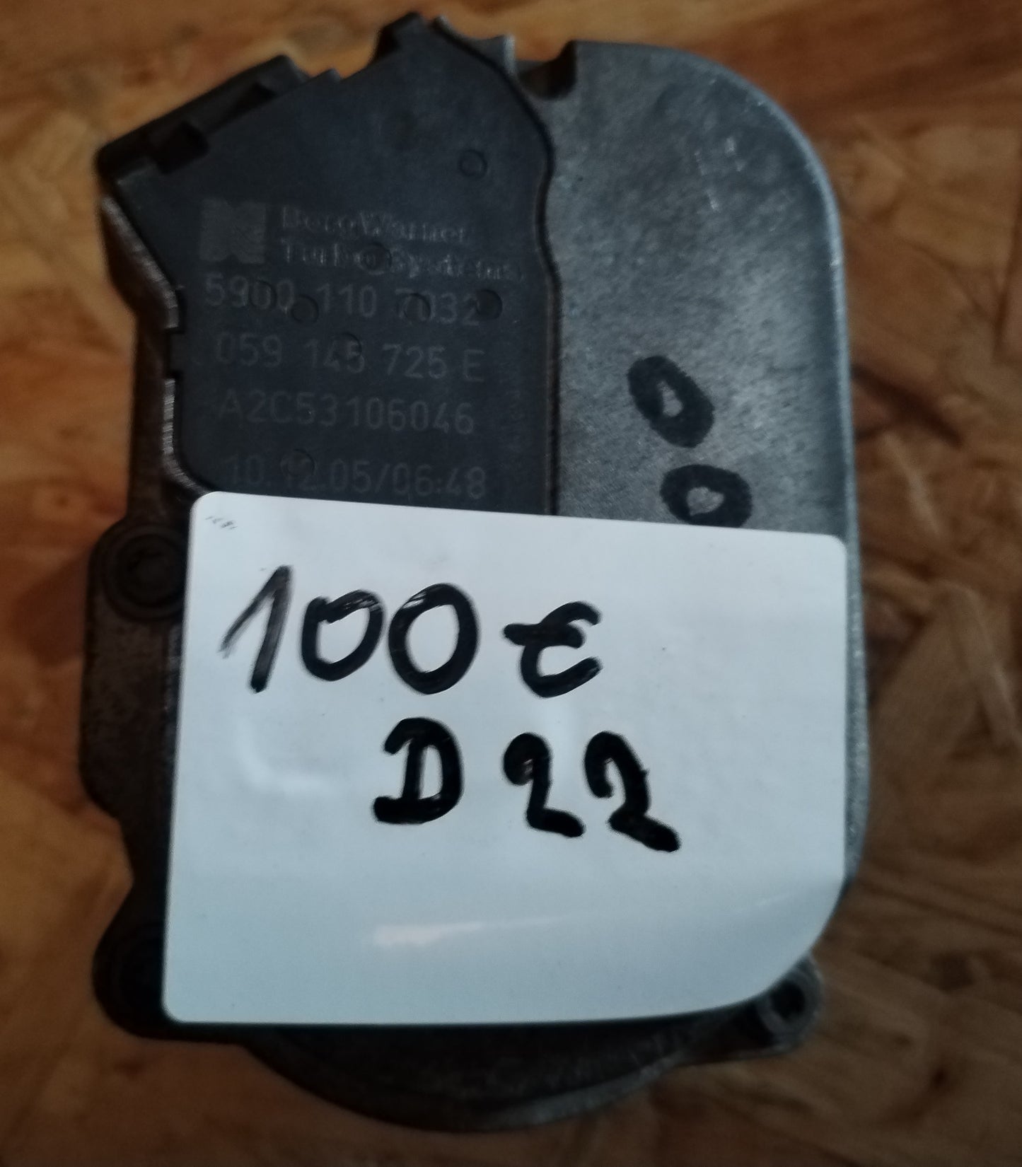 AUDI turbine regulator