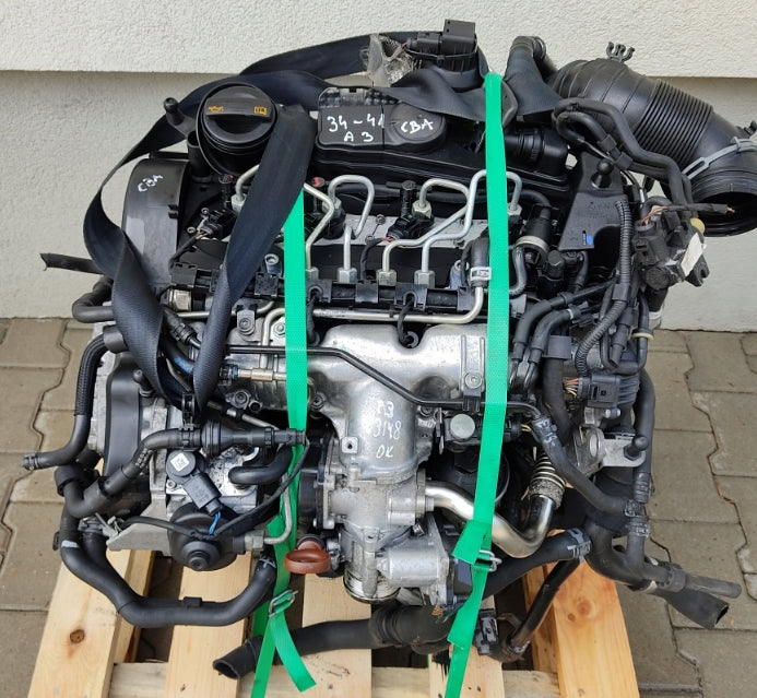 Engine 2.0 TDI CBA -VW-SEAT-ŠKODA-AUDI--COMPLETE--