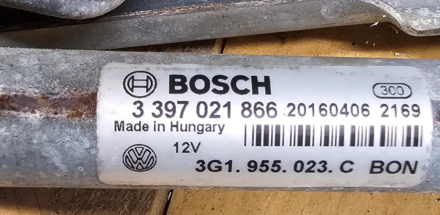 Vodilo brisalcev VW Passat B8