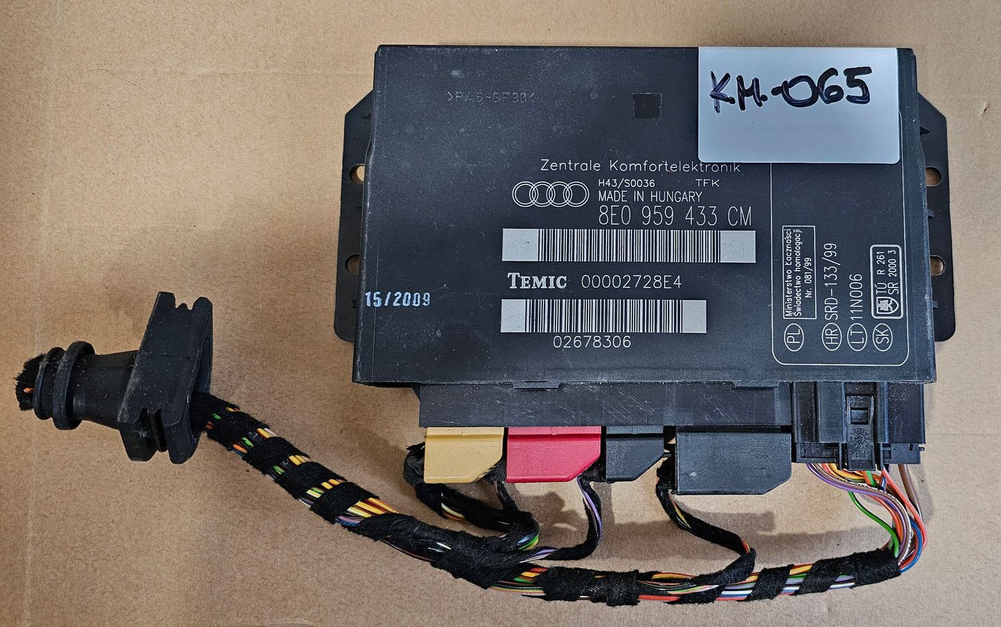 Komfortni modul-Audi