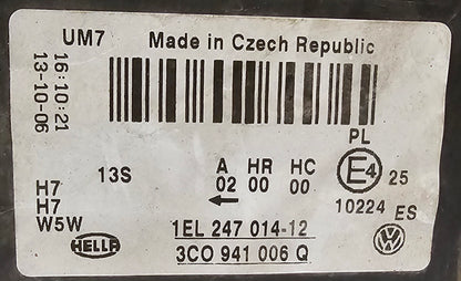 Žaromet sprednji desni-VW Passat B6