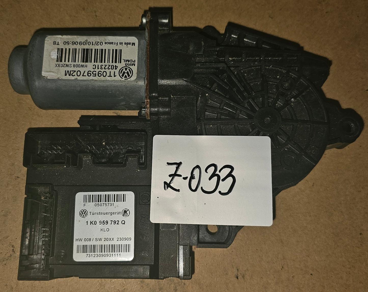 Motorček stekla- VW,SEAT,ŠKODA,AUDI