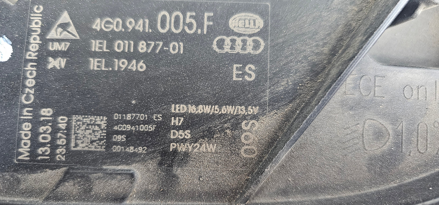 Zaromet spredaj levo - Audi A6 C7 lift