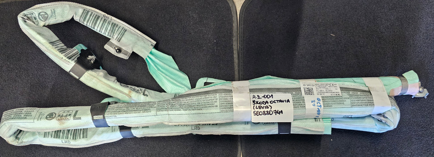 Airbag zavesa-Škoda Octavia III (leva)