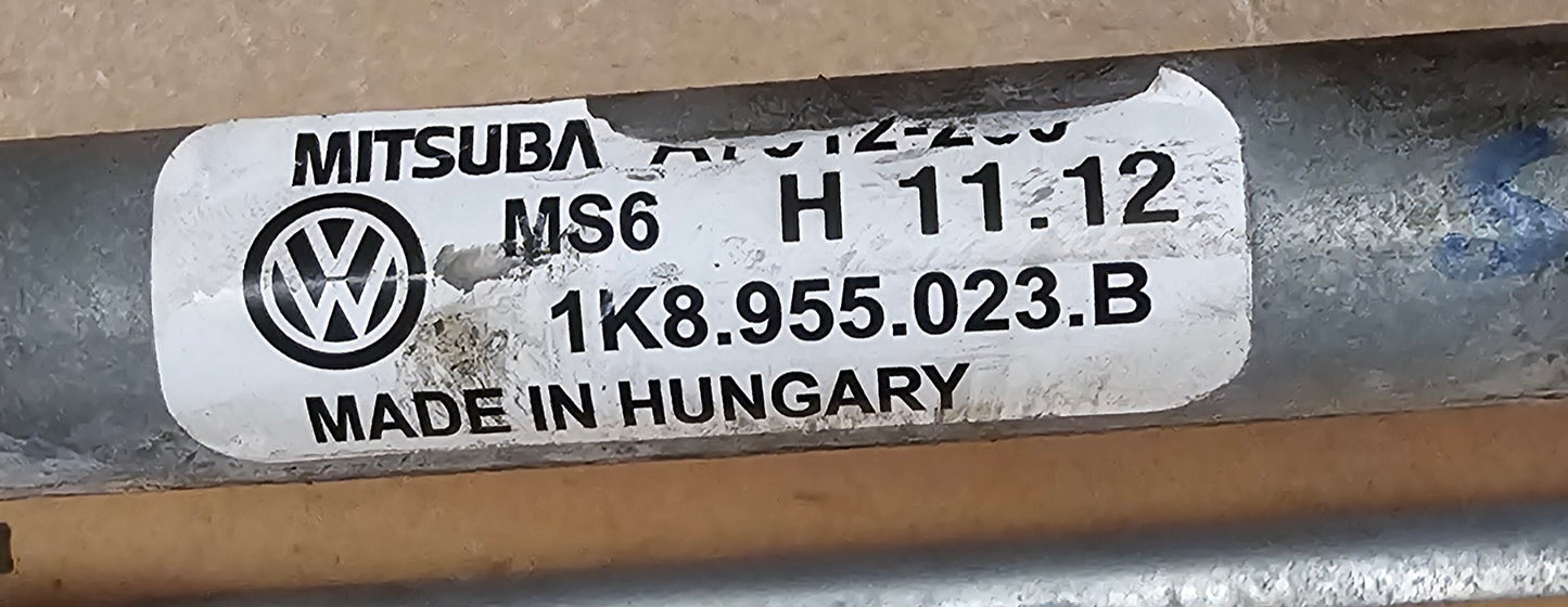 Vodilo brisalcev VW Scirocco