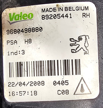 Meglenka sprednja-Peugeot 308