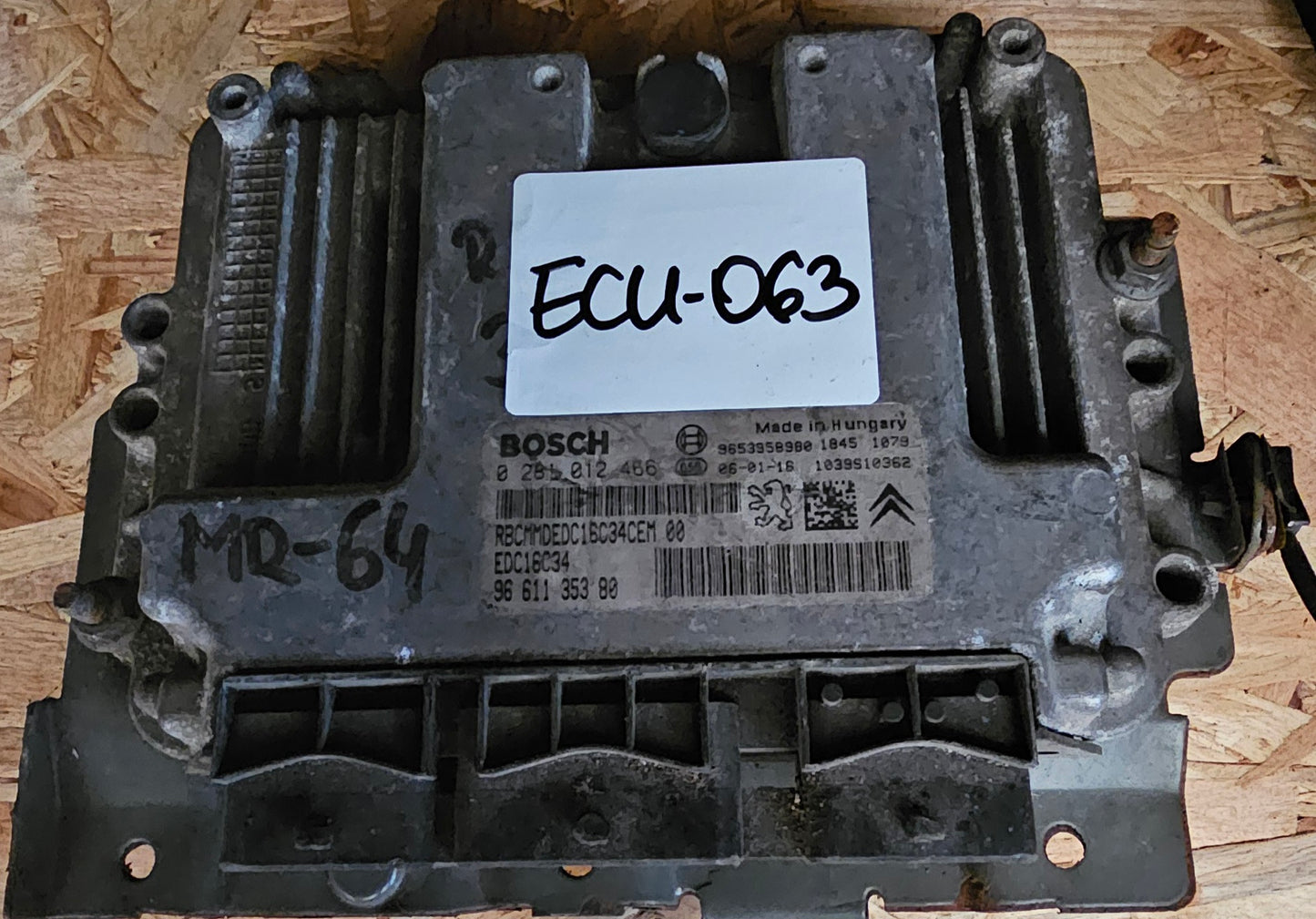 Motorni računalnik Citroën,Peugeot