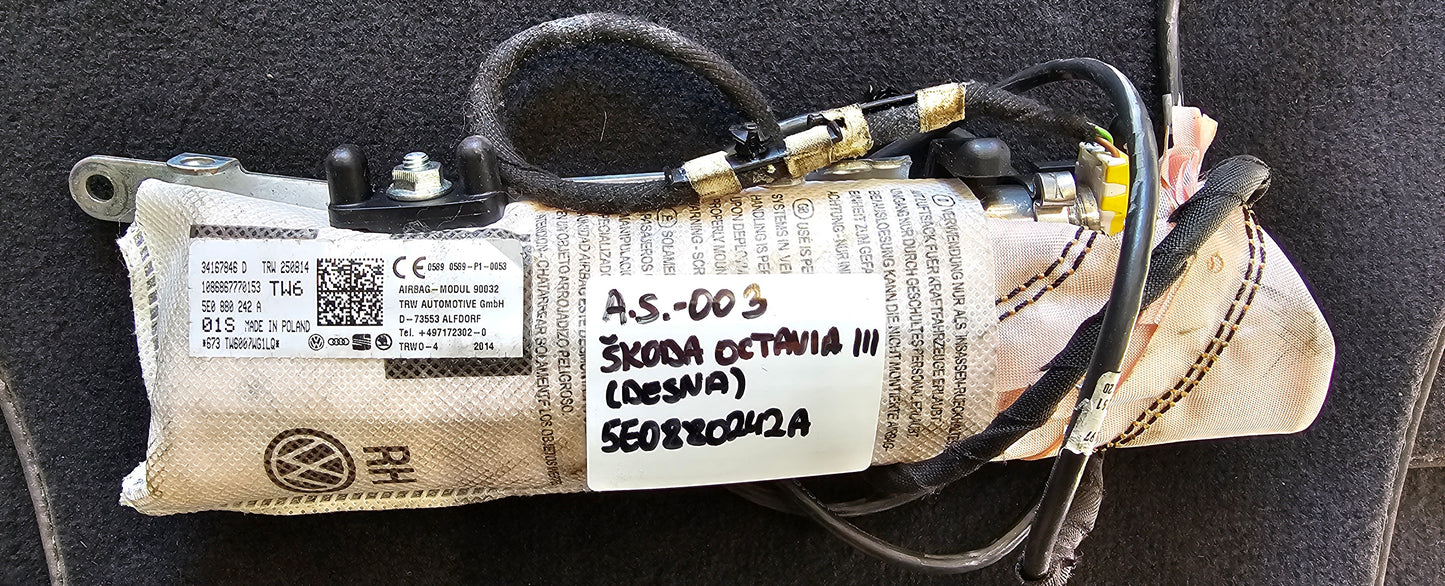 Airbag sedež-Škoda Octavia III (desna)