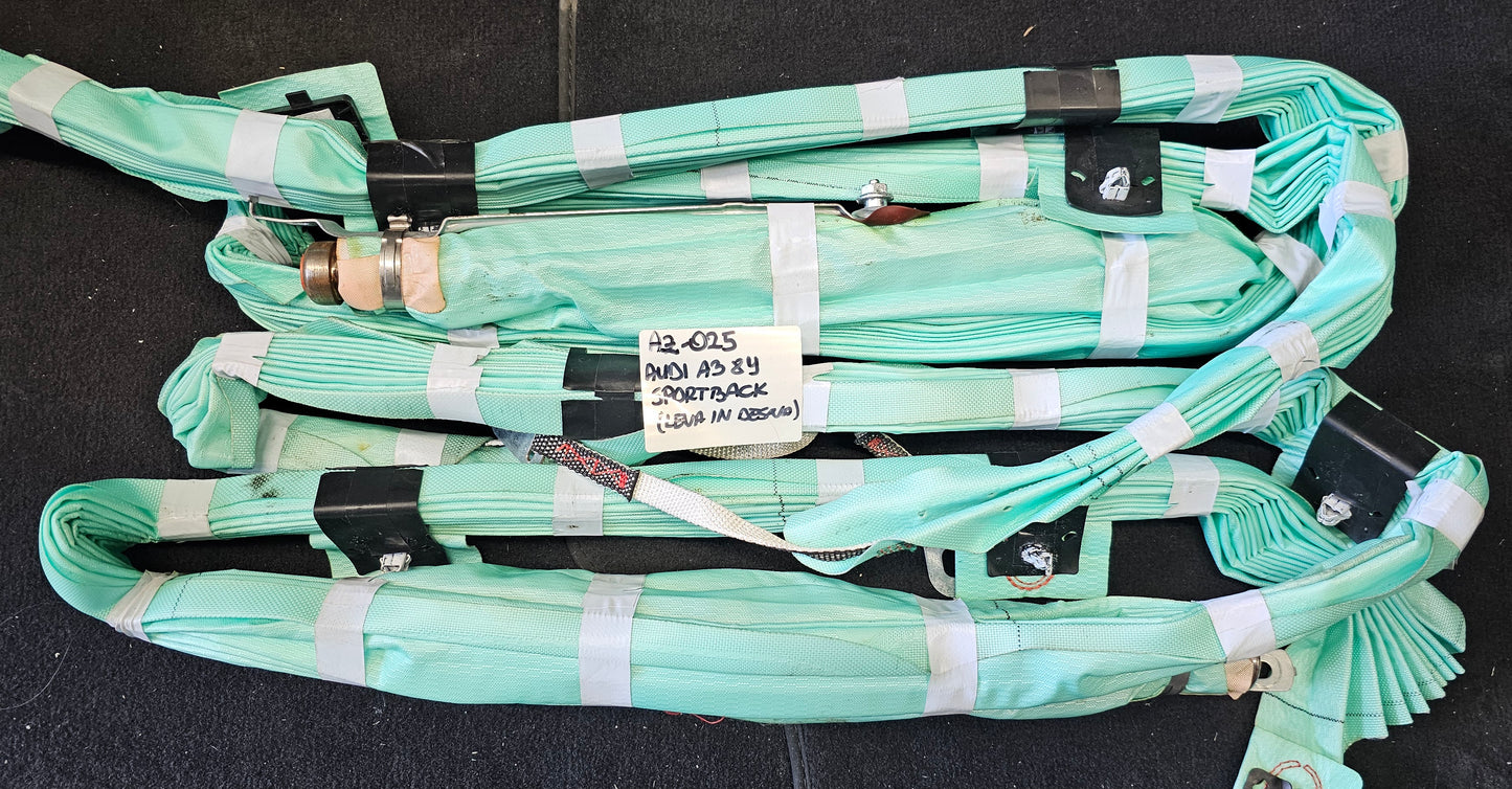 Airbag zavesa-Audi A3 8Y Sportback (leva in desna)