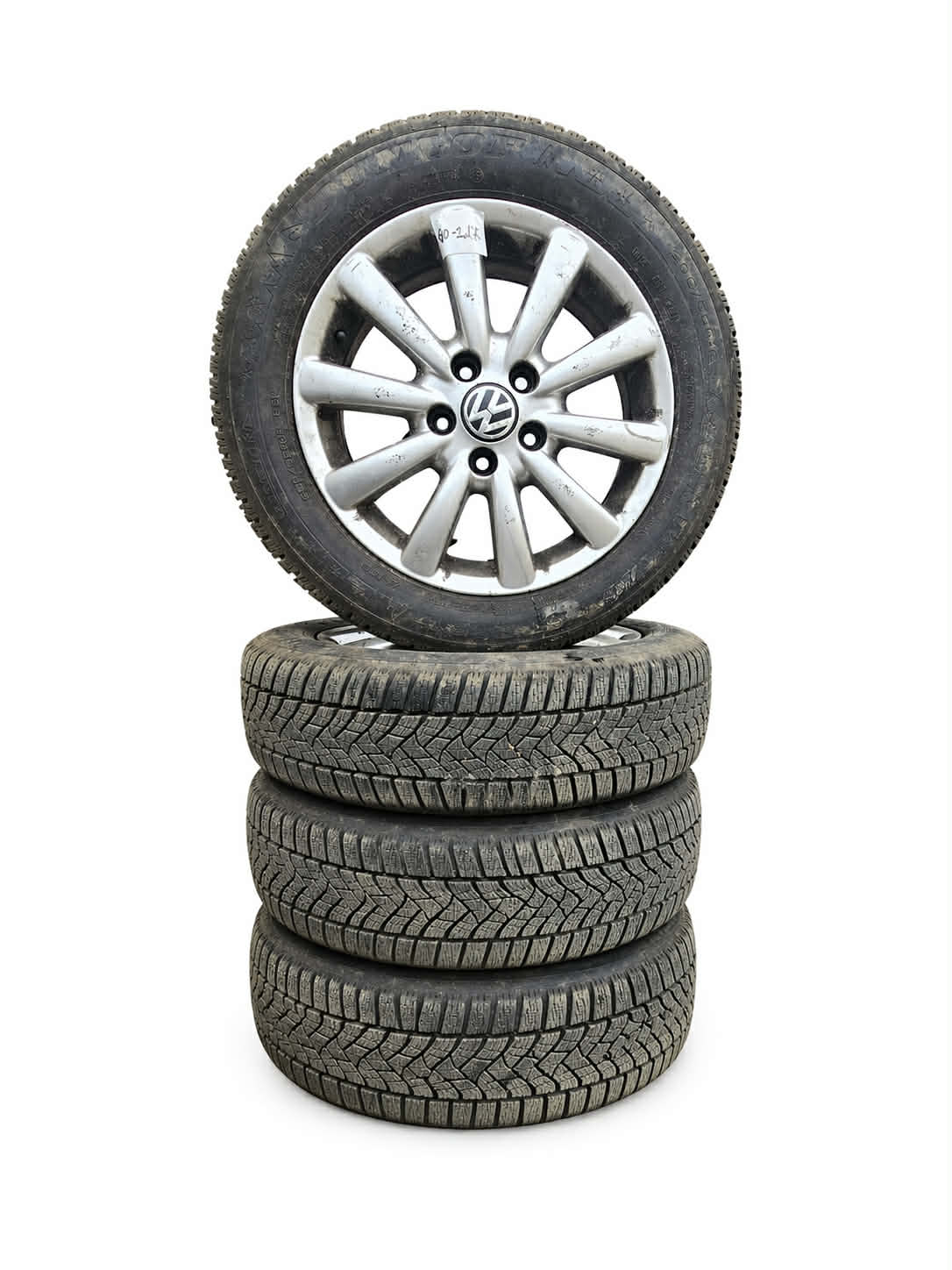 Platisca VW z zimskimi pnevmatikami - 5x112 7J ET 59