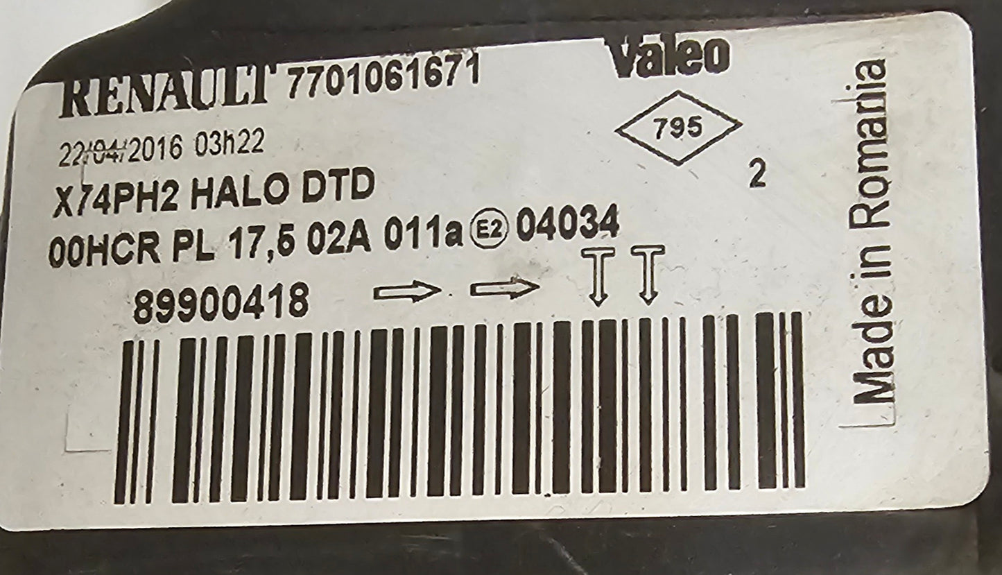 Žaromet sprednji desni-Renault Laguna