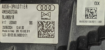 Zaromet zadnji desni - Audi Q8 / 2024