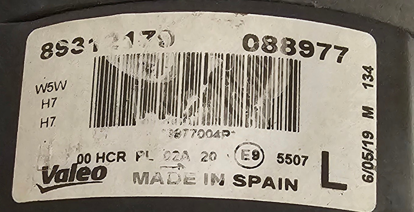 Žaromet sprednji levi-VW Passat B6