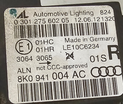 Žaromet sprednji desni-Audi A4 B8 Lift