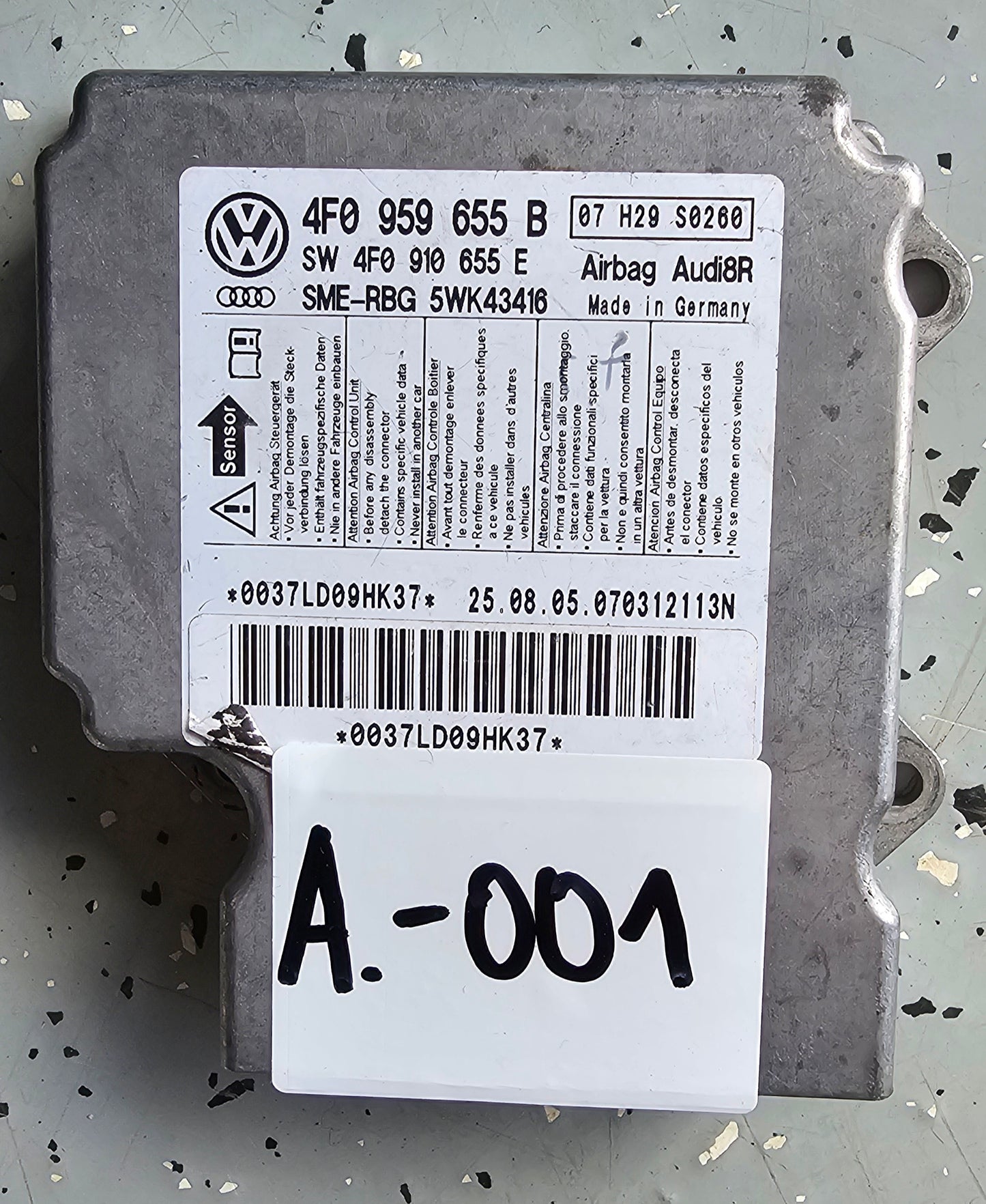 Airbag modul Audi A6 C6