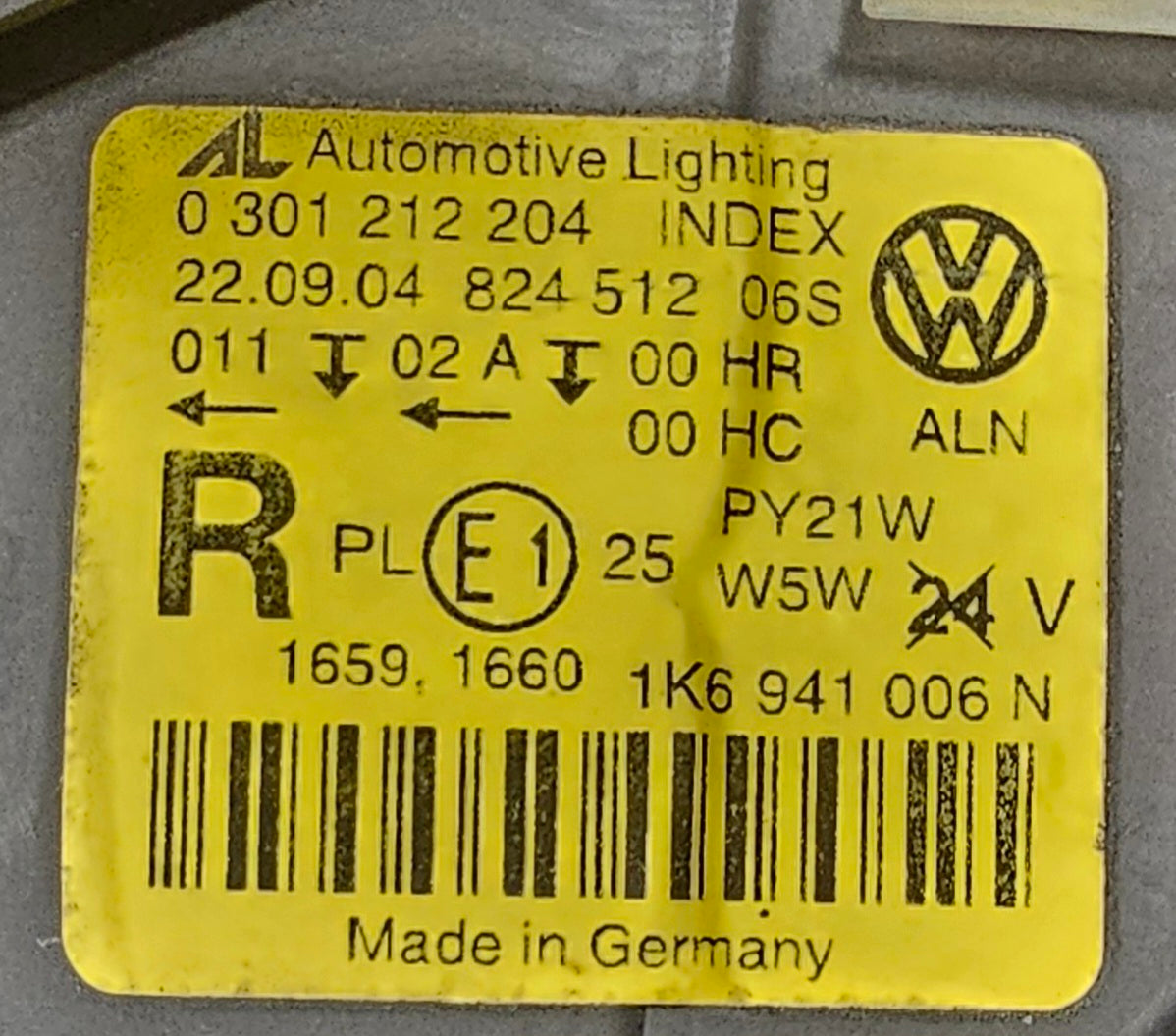 Žaromet sprednji desni-VW Golf 5