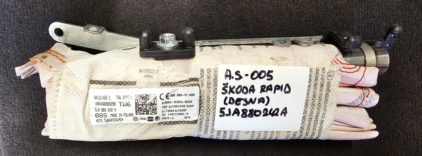 Airbag sedež-Škoda Rapid (desna)