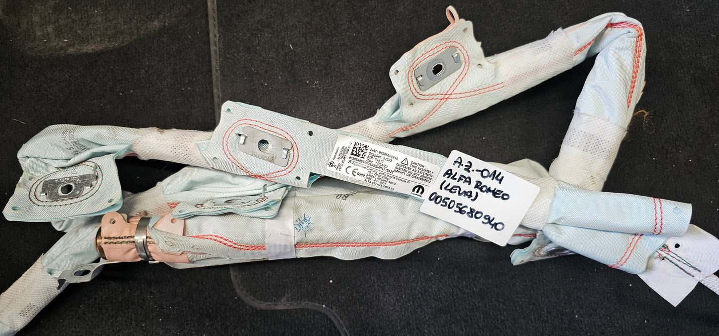 Airbag zavesa-Alfa Romeo Giulia (leva)