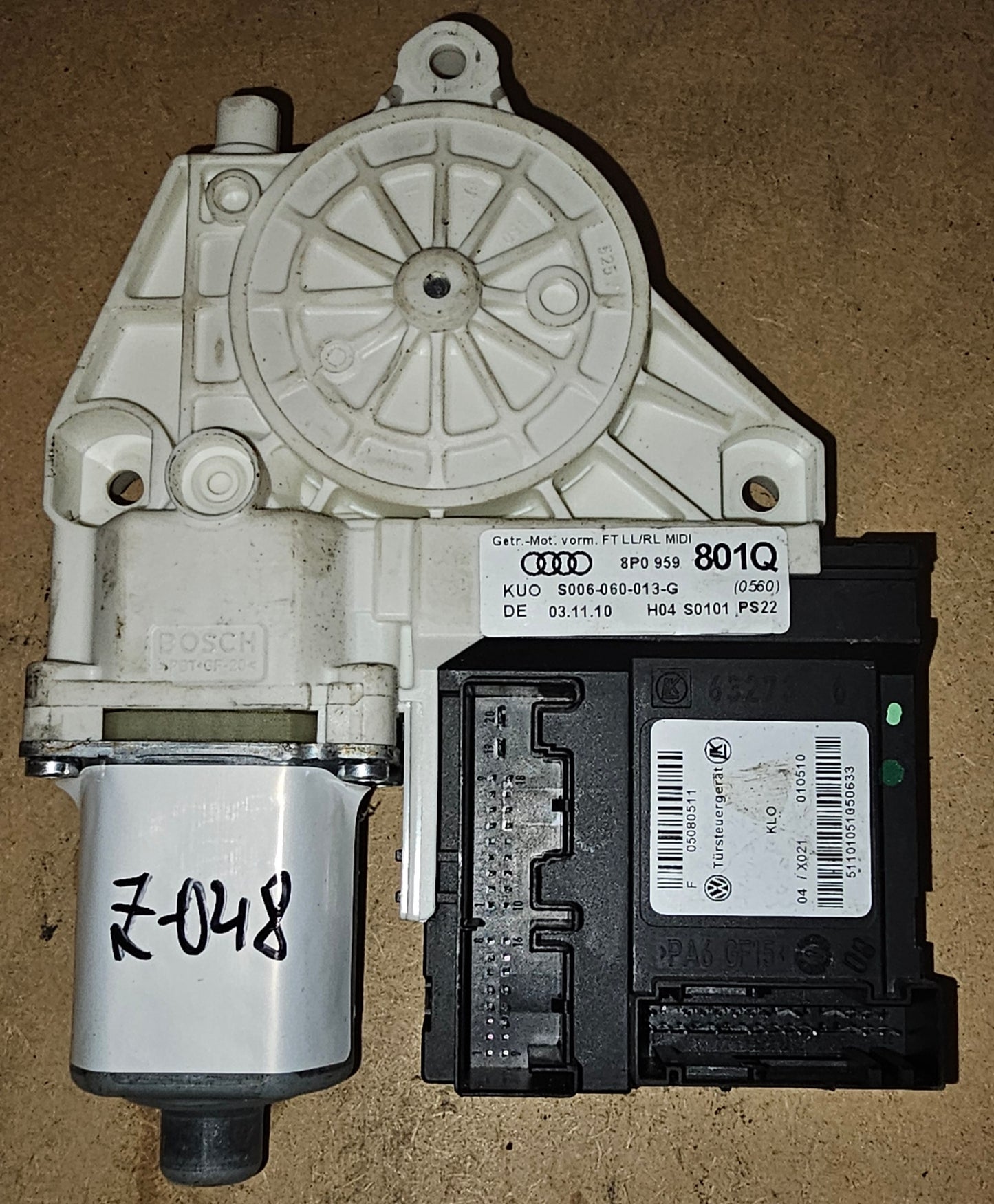 Motorček stekla-Audi