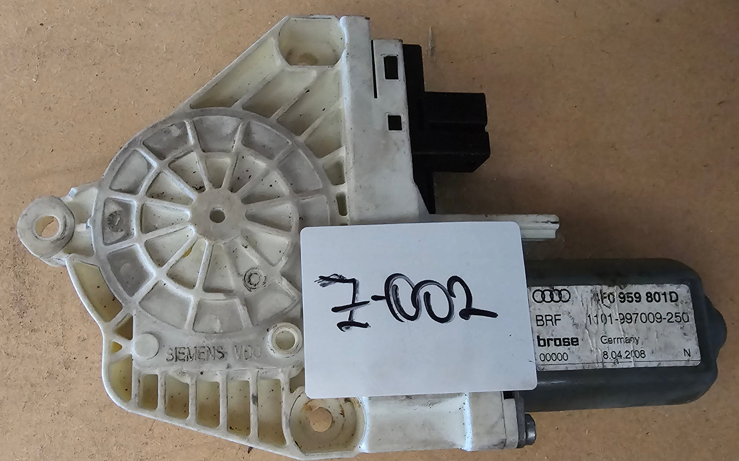 Motorček stekla-Audi A6 C6