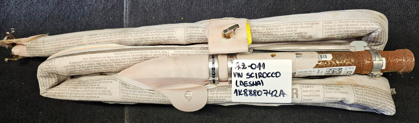 Airbag zavesa-VW Scirocco (desna)