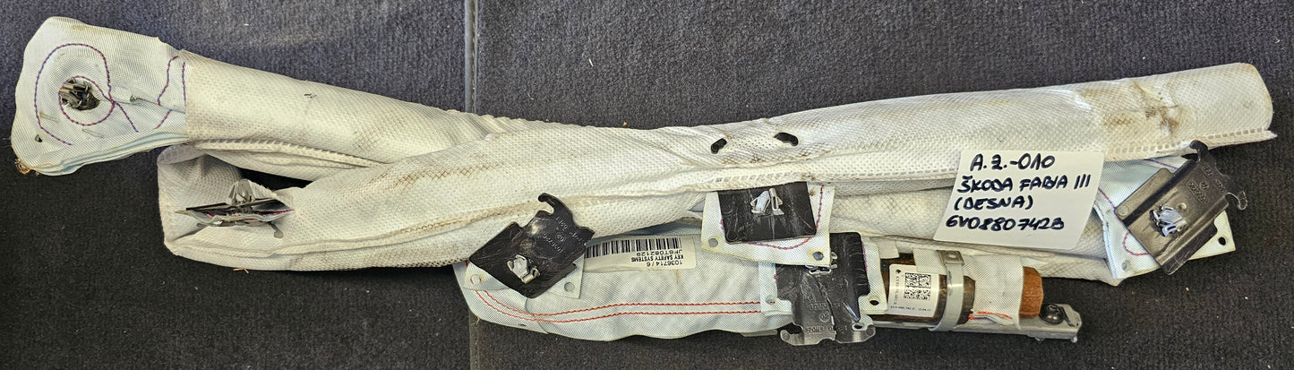 Airbag zavesa-Škoda Fabia III (desna)