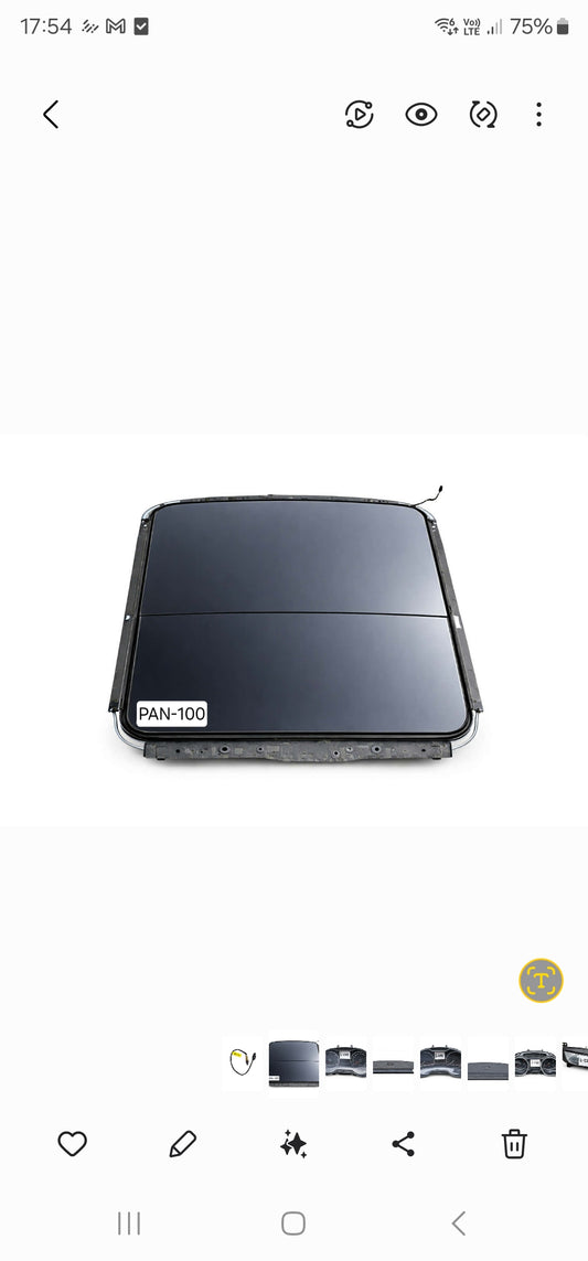 Panoramsko steklo - VW passat B7