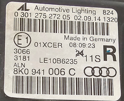 Žaromet sprednji desni-Audi A4 B8 Xenon+Led (poškodovano)