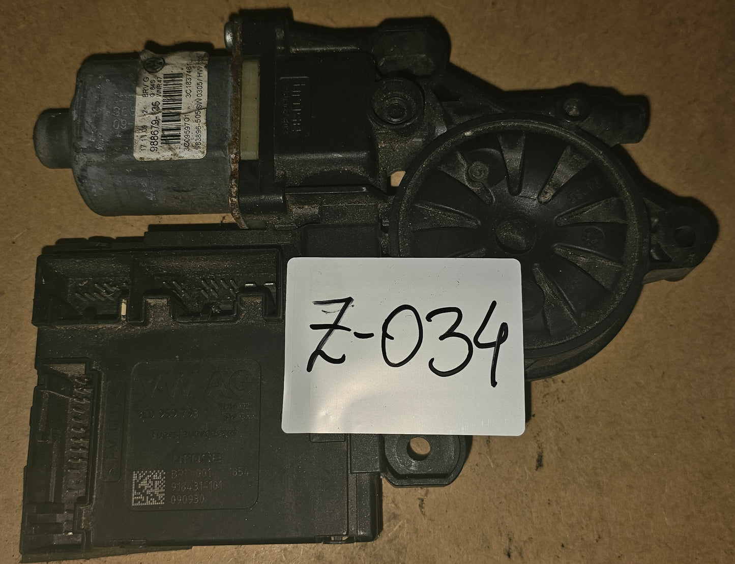 Motorček stekla- VW,SEAT,ŠKODA,AUDI