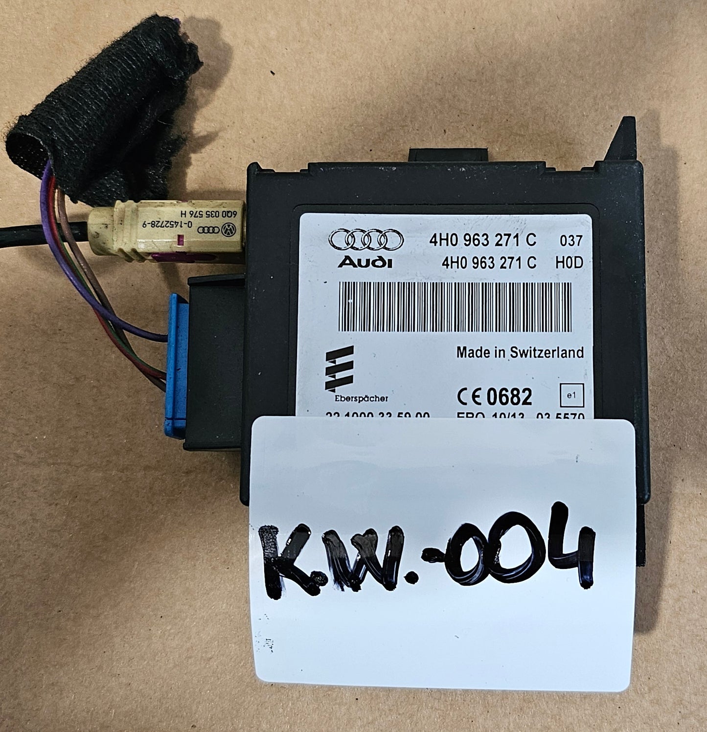 Krmilnik Webasto-Audi