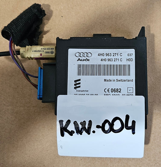 Krmilnik Webasto-Audi