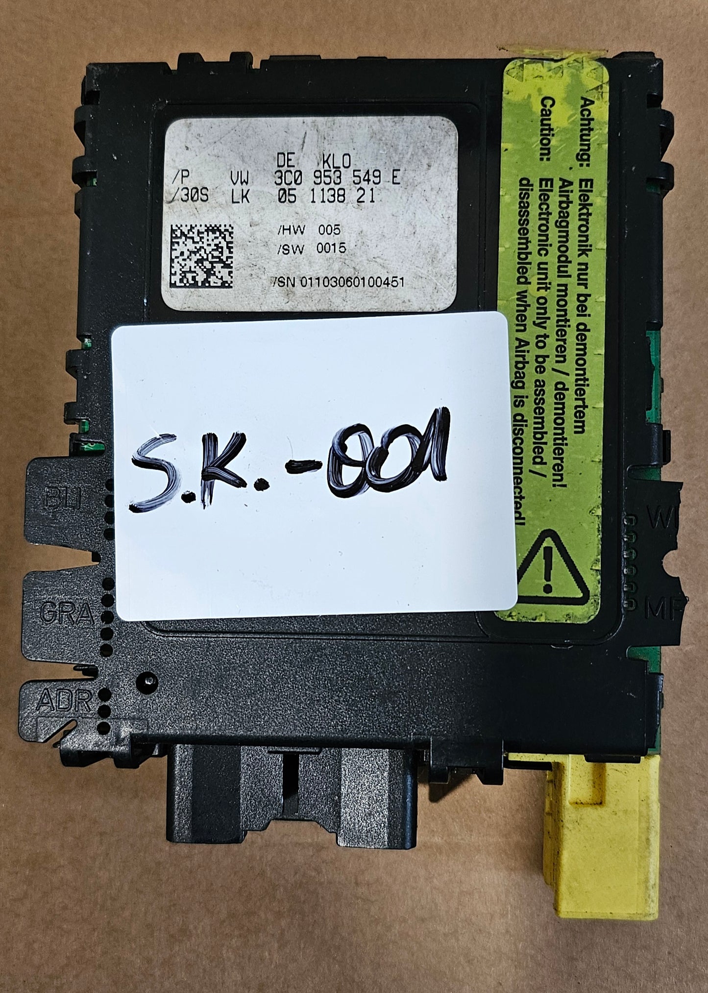 Senzor kota volana- VW,SEAT,ŠKODA,AUDI